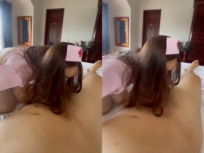 Phang em ngành cosplay nhân viên chăm sóc trong nhà trọ || p1